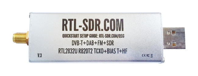 RTL-SDR blog USB dongle